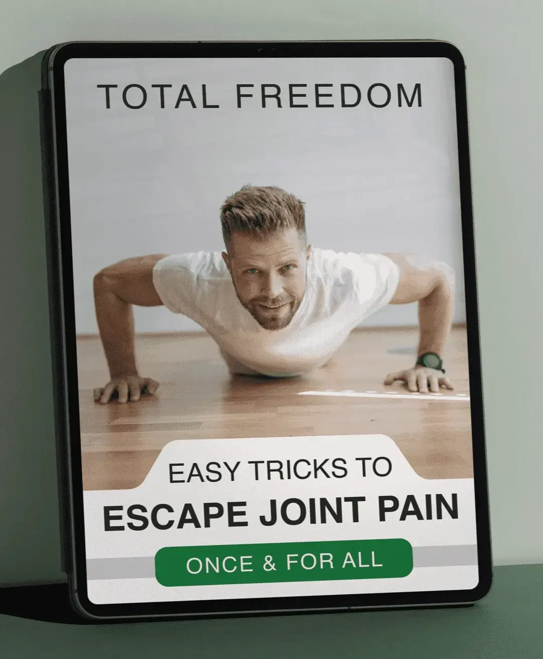 GlycoFortin bonus eBook showing easy tricks to escape joint pain naturally